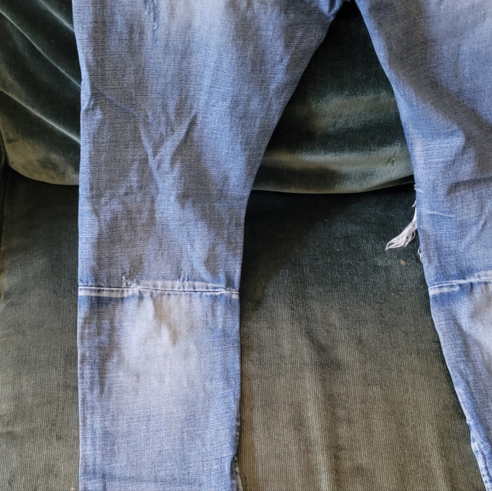 MENS MNML  DISTRESSED SLIMJEANS